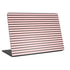 Pink and Black Stripes Laptop Skins